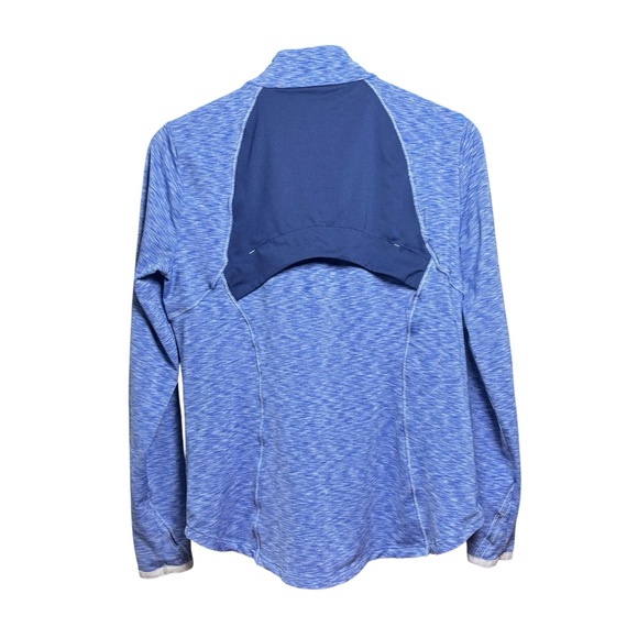 Zero Restrictions Master’s Tournament Women’s L Long-Sleeve Blue Quarter-Zip - Picture 3 of 9